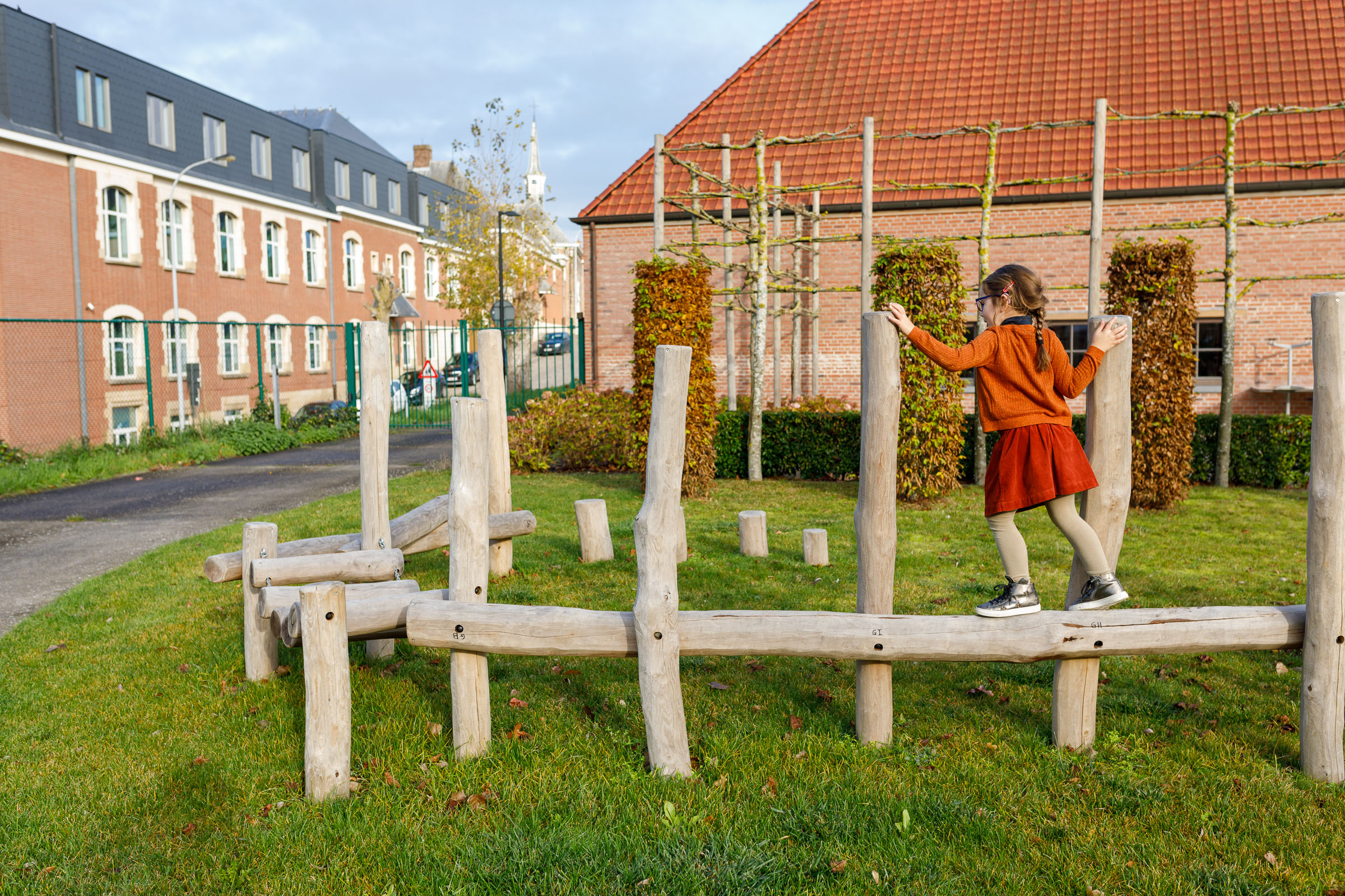 GGZ GPN Vlaamse Ardennen Frapello kinderen op bezoek kunnen buiten spelen